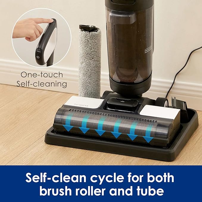 Tineco Floor ONE S3 Breeze Cordless Hardwood Floors Cleaner, Lightweight Wet Dry Vacuum Cleaners for Multi-Surface Cleaning with Smart Control System