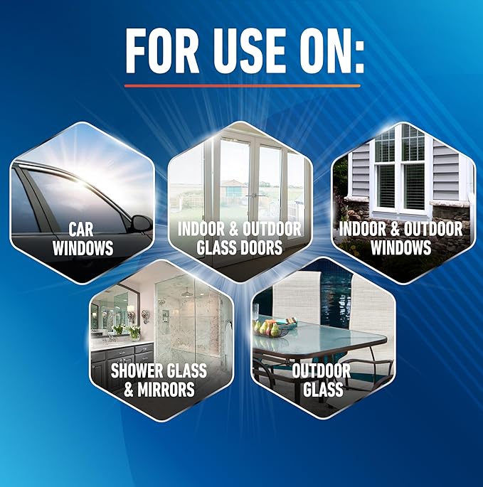 Unger Professional Streak-Free EasyGlide Glass Cleaner Concentrate, 12 oz, Ammonia-Free, Makes 8 Gallons of Solution, Safe for Tinted Windows, LOW-E, Windshields, and Mirrors