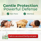 Hygea Natural Extra-Strength Bed Bug DIY Kit - unique, Odorless, Child & Pet Friendly - All water-friendly surfaces - 1 Bed Bug Spray (24 oz) & 1 Bed Bug Travel Spray in TSA Approved Size (3 oz)