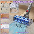 Lemige V8 V11 Vacuum Head Replacement for Dyson V7 V8 V11 V15 Animal V10 Cyclone Cordless Vacuum Cleaner, Upgrade Quick Release Motor-Head Brush Roller