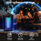 Bug Zapper Indoor Outdoor, Mosquito Zapper, Electric Fly Traps IPX4 Waterproof 20W Lamp Electric Fly Insects Traps for Patio, Garage, Backyard, Porch