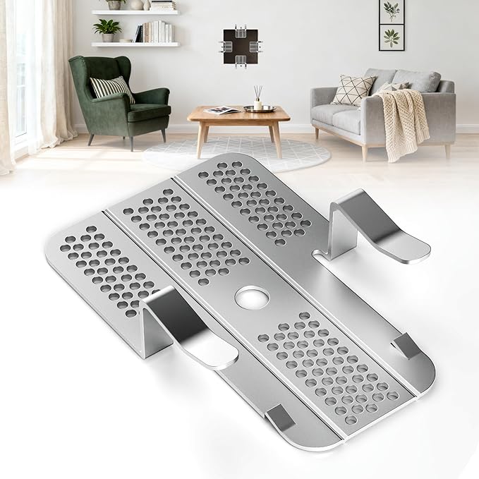 32 Pack Drywall Repair Clip, Drywall Clips Repair with 64 Screws Fits 1/2" and 5/8" Panels, Stainless Steel Drywall Fastener Repair Clips Kit for DIY Damaged Walls Repairing