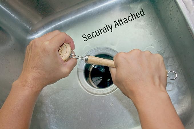 6 pcs Wooden Dish Brush Replacement Heads Made of Renewable Bamboo Wood and Natural Bristle Fiber, Durable, Long Lasting (Palm/Coconut Fiber Bristles)