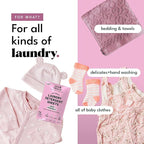 ZERO TRACE Baby Friendly Laundry Detergent Sheets, 72 Loads - Eco Friendly, All Natural, Hypoallergenic, Biodegradable - Sheet Laundry Soap for Sensitive Skin