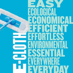E-Cloth Flexi-Edge Floor & Wall Duster, Reusable Dusting Mop for Floor Cleaning, Floor Cleaner Ideal for Harword, Tile, Laminate and Other Hard Surfaces, 100 Wash Guarantee, 1 Pack