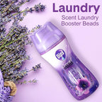 8 Pack in Wash Scent Booster Beads 73.6 oz Laundry Boosters Laundry Room Beads(Lavender)