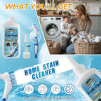Mold Stain Remover Gel, Washing Machine Gasket Cleaner for Front Loader Washer Rubber Seal Home Stain Removal Gel for Grout, Caulk, Refrigerator, Shower, Bathtub, Bathroom Cleaning Solution (10 Fl Oz)