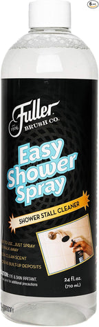 Fuller Brush Easy Shower Spray - No Scrub Shower Cleaner - Multi Surface Formula Keeps Surfaces Clean From Dirt, Soap Scum and Hard Water Stain Build Up Perfect for Shower Floors Walls (Pack of 6)