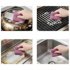 80-Pack Red Carbon Steel Soap Pads | Bulk Fine Steel Wool Pads for Gentle Cleaning | Glass & Automotive Metal Care