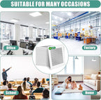 100Pcs 4 Inch Drywall Patch, Wall Repair Patches, Self-Adhesive Fiberglass Repair Kit Dry Wall Hole Repair Patch for Aluminum Metal Sheetrock Ceiling (4"x 4")