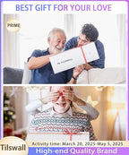 Tilswall Cordless Electric Spin Scrubber - Powered Shower & Tile Cleaning Brush with Detachable Handle, 2-Speed Modes & Extra Battery, for Bathroom Tub/Glass/Car Windows