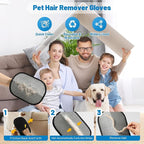2-in-1 Pet Hair Removal Kit, Washing Machine Cleaner Tablets & Reusable Pet Hair Removal Glove for Cats and Dogs, Remove Stubborn Pet Hair | Complete Solution for Pet Owners