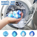 Blulu 12 Pieces Pet Hair Remover for Laundry Dryer Balls Reusable Washing Machine Hair Catcher Pet Dog Cat Catcher Lint Remover (Blue Set)