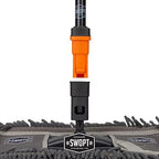 SWOPT 18” Microfiber Dust Mop + 60" Steel Handle, Combo — Includes Additional 18” Microfiber Refill, Machine Washable — Dust Mop Head with Long Handle Interchangeable with All SWOPT Cleaning Products