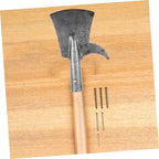 Tree Bark Scraper Tool Manganese Spade for Gardening and Weeding Multi-Functional Shovel Hook for Easy Debarking and Branch Removal