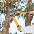 AIRAJ Bypass Loppers for Gardening | 16 Inch Garden Shears | SK5 High Carbon Steel Blade | Plants, Flowers and Tree Trimmer | Pruning Shears | Branch Cutter | Garden Loppers | Cutting 1.5” MAX