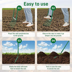 Broad Fork, Broad Fork for Gardening Heavy Duty 20" Wide, 55" Tall – Heavy-Duty Hand Tiller for Digging, Cultivating & Aerating Clay Soil. Ergonomic U-Shaped Design for Comfortable Gardening & Farming