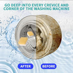 Washing Machine Cleaner Tablets - For HE Front & Top Load Washer - Eliminates Odor causing build-up,debris from drum, pipes,and filter,Septic Safe - 24 Counts/1 Year Supply