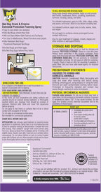 Raid Max Bed Bug Crack & Crevice Extended Protection Foaming Spray, Kills Bed Bugs for up to 8 weeks on Laminated Woods and Surfaces, 17.5 oz