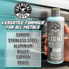 Chemical Guys SPI_404_16 Light Metal Polish (Works on Chrome, Stainless Steel, Aluminum & More), 16 fl oz