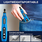 Cordless Rotary Tool, 5-Speed Mini Rotary Tool Kit with 75 Accessories, Multi-Purpose 3.7V Type-C Charging Rotary Tool for Engraving, Sanding, Polishing, Drilling, Grinding, Small DIY Crafts