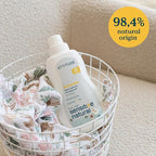 ATTITUDE Baby Fabric Softener for Sensitive Skin, Plant and Mineral Based Ingredients, Vegan Household Products, Unscented, 35 Loads, 33.8 Fl Oz