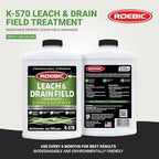 Roebic K-570-Q 32-Ounce Leach And Drain Field Opener Concentrate - Environmentally Friendly and Biodegradable Solution