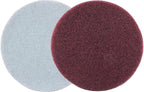 10 Pcs 400 Grits Power Scrubber Pad, Replacement Scouring Pads Abrasive Buffing Pads Drill Power Brush Polishing Pad(5 Inch, Red)