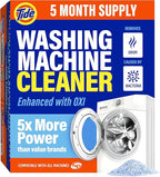 Washing Machine Cleaner by Tide, Washer Machine Cleaner with Oxi for Front and Top Loader Washer Machines, Deep Cleaning Residue & Odor Eliminator, 5 Month Supply (Packaging May Vary), Pack of 6