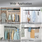 Clothes Drying Rack Wall Mounted,Extending Laundry Rack Wall Mount,Collapsible Drying Racks for Laundry,Clothes Racks for Hanging Clothes,Laundry Room Organization