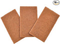 Full Circle Neat Nut Walnut Shell Scouring Pads, Non-Scratch, Set of 3 (Pack of 6)