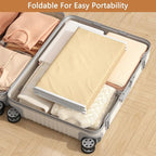 1 Pack 4-Tier Over the Door Organizer, Heavy-Duty Large Deep Pocket Hanging With 4 Large Front & 4 Side Pockets With for Pantry, Kitchen, Bathroom, Dorm, Beige