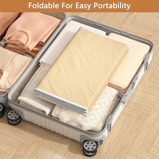 1 Pack 4-Tier Over the Door Organizer, Heavy-Duty Large Deep Pocket Hanging With 4 Large Front & 4 Side Pockets With for Pantry, Kitchen, Bathroom, Dorm, Beige
