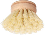 REDECKER Tampico Fiber Replacement Head Made with Untreated Beechwood, 1-5/8-Inches - Wooden Dish Brush Replacement Head - Dish Scrub Brush