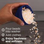 Downy Blends In-Wash Laundry Scent Booster Beads, Toasted Vanilla Scent, 25.6 OZ, Fabric Sottener Beads and Freshness