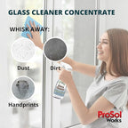 Glass Cleaner 16 oz - All Purpose Cleaning Spray for Glass Doors & Windows, Mirrors & Chrome Surfaces - Glasses Spray Helps Remove Smudges, Fingerprints, Rain Spots & Oil - Glass Cleaners