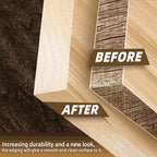 GSCIT Club Birch Edge Banding, 1/2 inch x 500ft roll Wood Veneer Edge Banding Preglued Flexible, Veneer Tape Banding for Cabinet Plywood