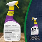 RMR-141 EPA Registered Mold and Mildew Killer, Eliminates Odors, Removes Mold, Mildew, Bacteria, and Viruses, 32-Ounce Bottle