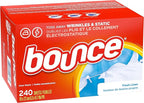Bounce Fabric Softener Sheets, Fresh Linen Scent, 240 Count