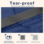 2-Pack Backpack Laundry Bags, Heavy Duty Laundry Bag Backpacks with Adjustable Shoulder Straps, Door Hanging Washing Bag, Laundry Hamper Lining for College Dorm, Travel, Laundromat