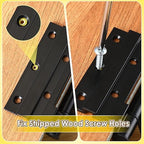 15 Pcs Wood Anchor, Stripped Screw Hole Repair Kit for Wood, Wall, Door, Wall Anchor, Fixing Stripped Screw Holes, Fits Wood Screws Sizes #2 to #16, Screw Holes from Stripped to Gripped