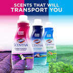 Clorox Scentiva Liquid Laundry Fabric Softener, Tuscan Lavender & Jasmine Scent - Bleach-Free Fabric Conditioner with Great Smell, 41 Fl Oz - 2 Pack