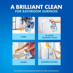 LYSOL Bathroom Cleaner Spray with OXI Action (Hydrogen Peroxide), 0% Bleach Formula, Multipurpose Disinfecting Cleaner for Tub, Tile & Shower, Removes Soap Scum & Limescale, Spring Breeze Scent, 32oz