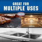 Kingsford Heavy Duty Foaming Grill Cleaner Spray, BBQ Degreaser for Charcoal & Gas Grills, Cuts Grease, Burnt-On Food & Grime, Easy Spray-On Foam for Grill Grates & Surfaces, Aerosol Can, 19 Oz