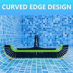 Sepetrel Upgrade Pool Brush Head for Cleaning Walls,Heavy Duty Inground/Above Ground Swimming Pool Scrub Brushes,Suitable for Various Harsh Environments