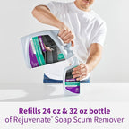 Rejuvenate Soap Scum Remover Refill Easily Dissolves Soap Scum Without Scrubbing, 1 Gallon