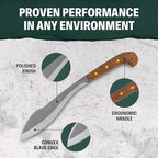 Condor Tool & Knife Outdoor Machete with Walnut Handle