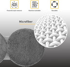 FMART Microfiber Cleaning Clothes Window Cleaner Robot T9PRO/T10PRO/T11, Reusable, Machine Washable, Replacement Set, 12pcs