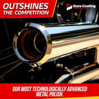 DURA-COATING TECHNOLOGY Blue Premium Metal Polish and Cleaner Liquid for All Metal, Brass, Gold, Copper, Fiberglass, Aluminum, Jewelry, Sterling Silver (1 Gallon Bottle)