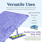 Pure-Sky Magic Deep Clean Cleaning Cloth – JUST ADD Water No Detergents Needed - Multipurpose Ultra Microfiber Cloth - Stick-Attachable for Mop, or as Handheld Microfiber Towels to Clean Any Surfaces